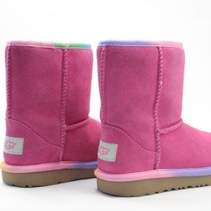 UGG Mini Classic Short II Rainbow Boot Size 9